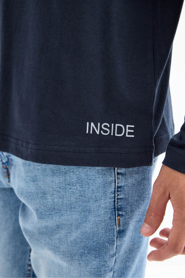 Inside Camiseta B&aacute;sica Colores azul