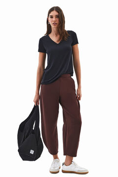 Oxxo Camiseta de cuello pico