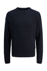 Jack & Jones Jersey b&aacute;sico cuello redondo azul