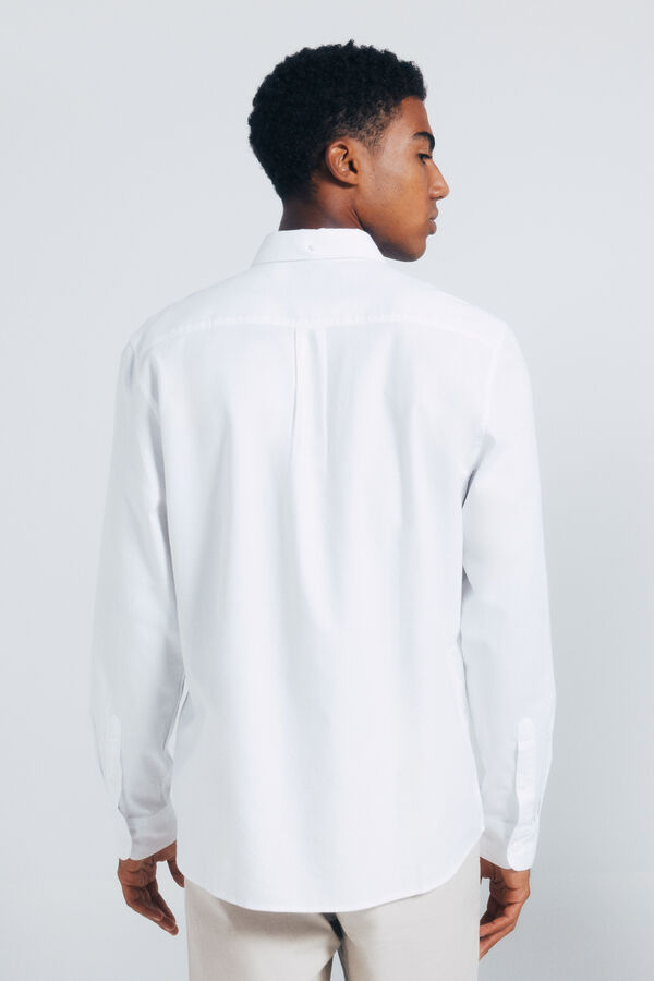 Springfield Textured shirt white