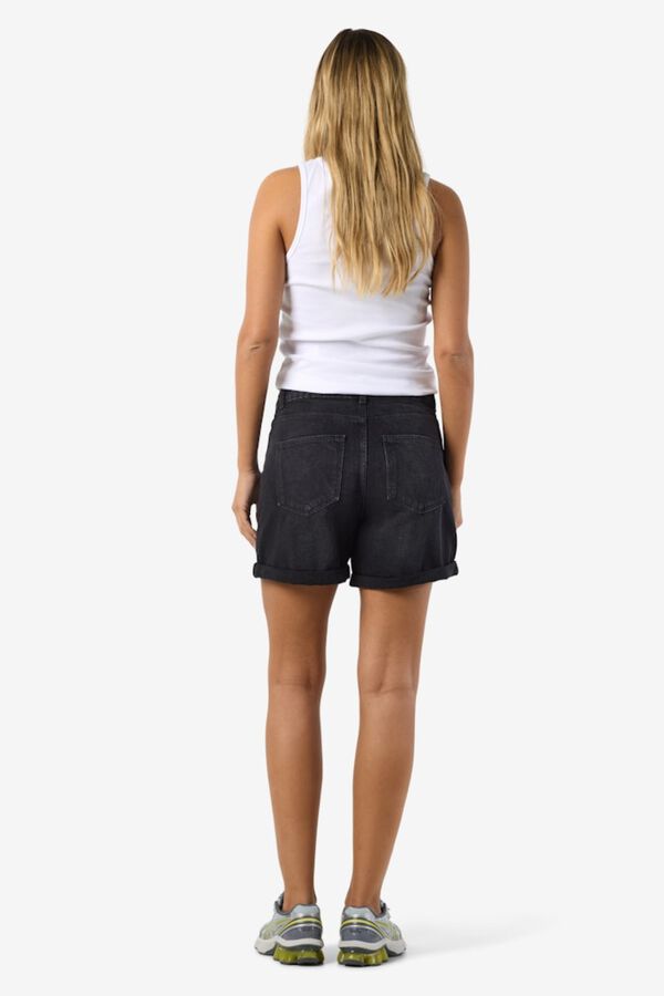 Noisy May Pantal&oacute;n corto vaquero negro