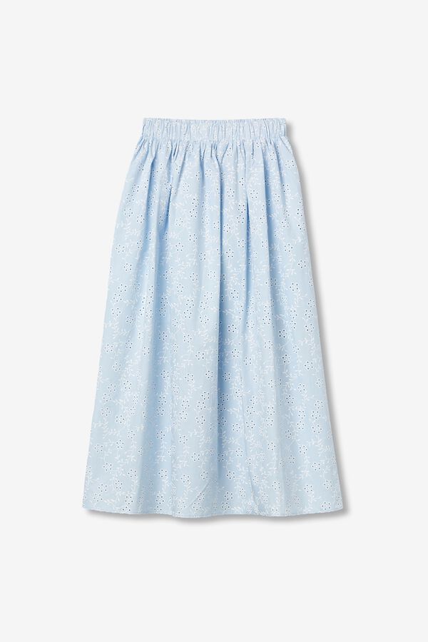 Tiffosi Falda bordada azul