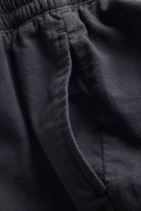 Jack & Jones Pantal&oacute;n corto fluido negro