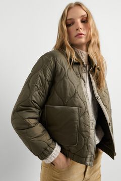 Pepe Jeans Abrigo con cuello de borreguito