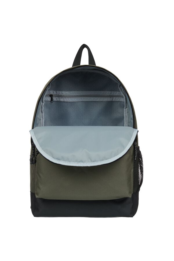 Quiksilver Logo multi-pocket backpack beige