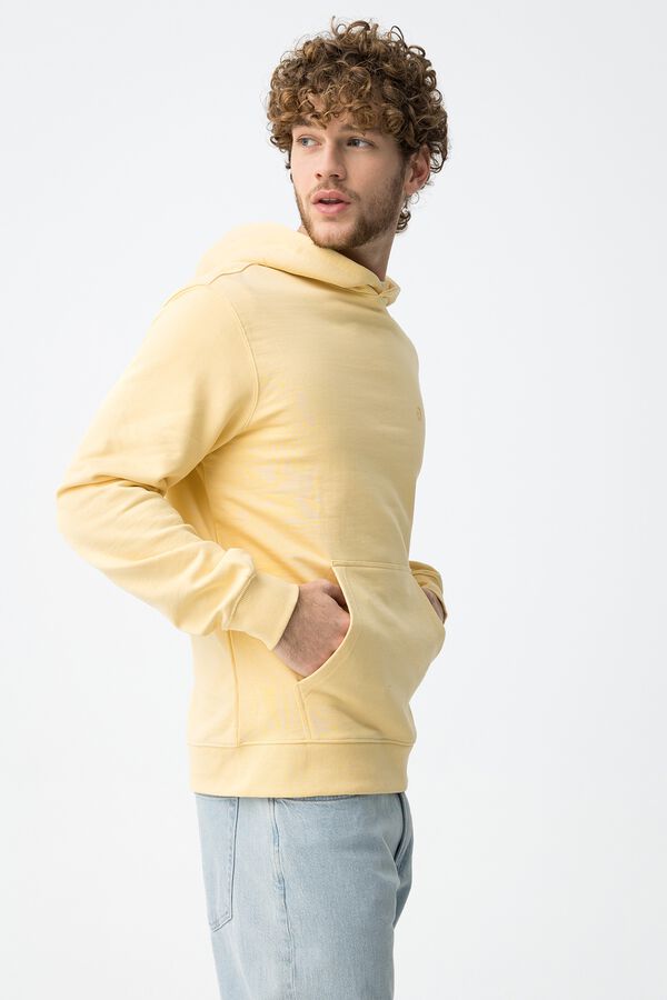Tiffosi Sudadera con capucha amarillo