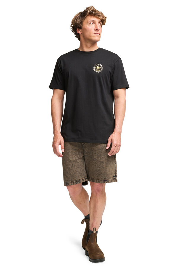 Billabong Stacked Arch - for men T-shirt Crna