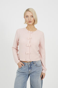 Brave Soul C&aacute;rdigan de punto con lazos