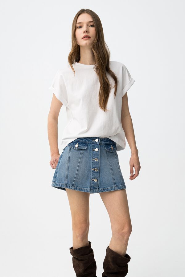 Tiffosi Short-sleeved T-shirt blanc