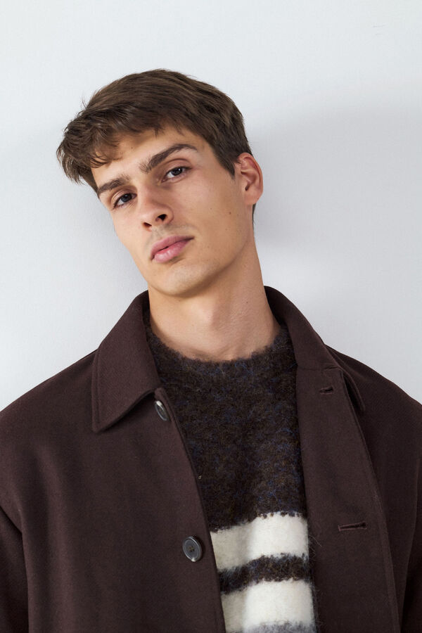 Balmohk Jacket with pockets nude