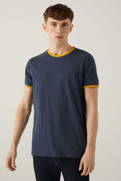 Springfield T-shirt contraste azulado