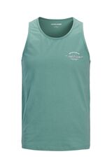 Jack & Jones Cotton vest top blue