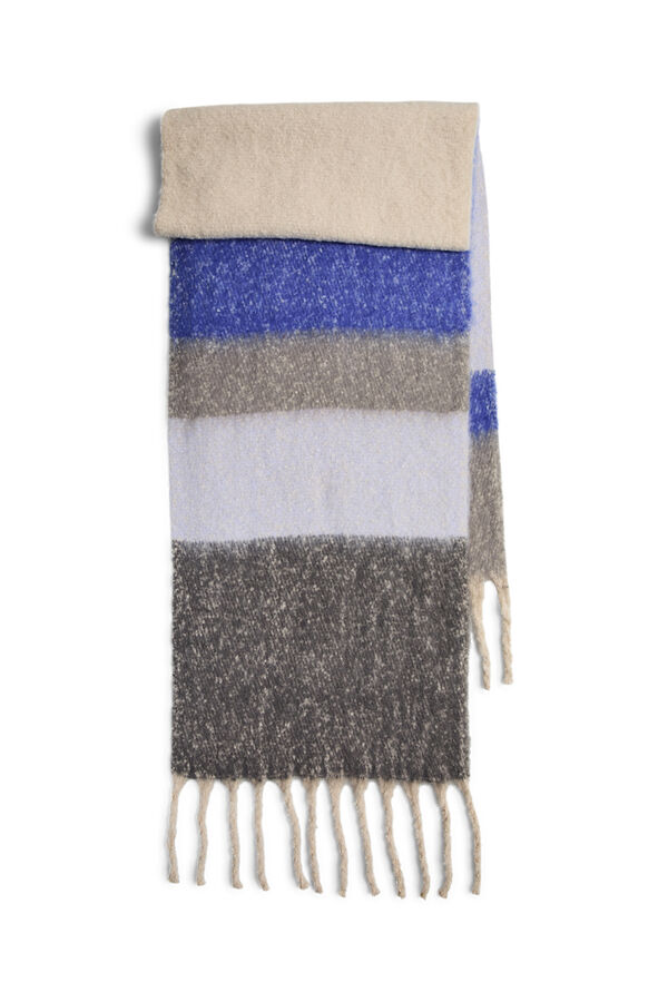 Pieces Bufanda larga gris