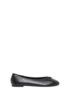 Only Flache Ballerina mit Schleife