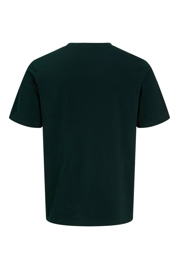 Jack & Jones PLUS Printed short sleeve T-shirt black