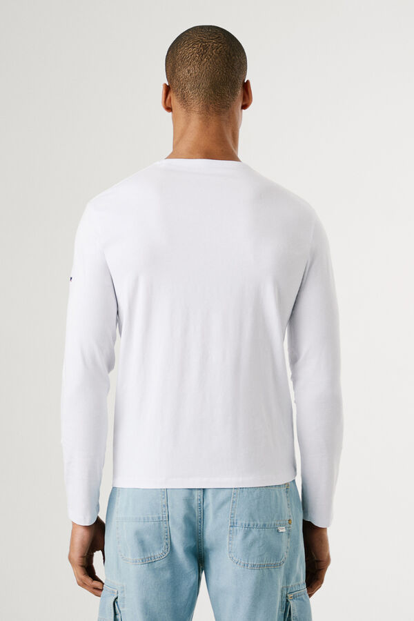 Pepe Jeans Camiseta manga larga blanco
