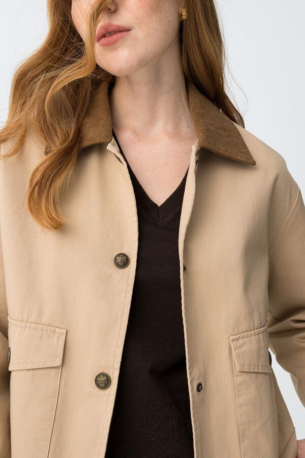 Tiffosi Chaqueta relaxed beige