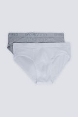 Springfield Pack of 2 essential briefs grey