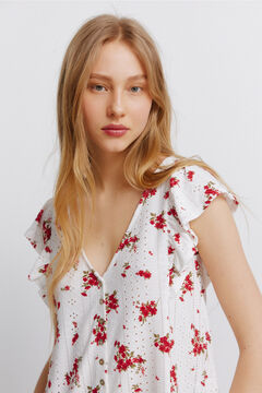 Springfield Embroidered short sleeve T-shirt