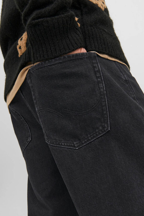 Springfield Jeans Baggy Fit negro