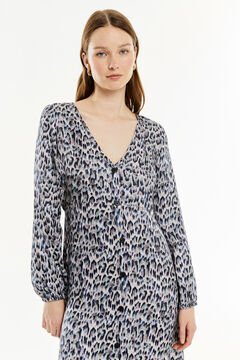 Systemaction Vestido animal print