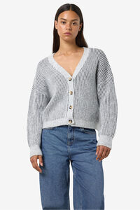 Noisy May Streifen mit V- Ausschnitt