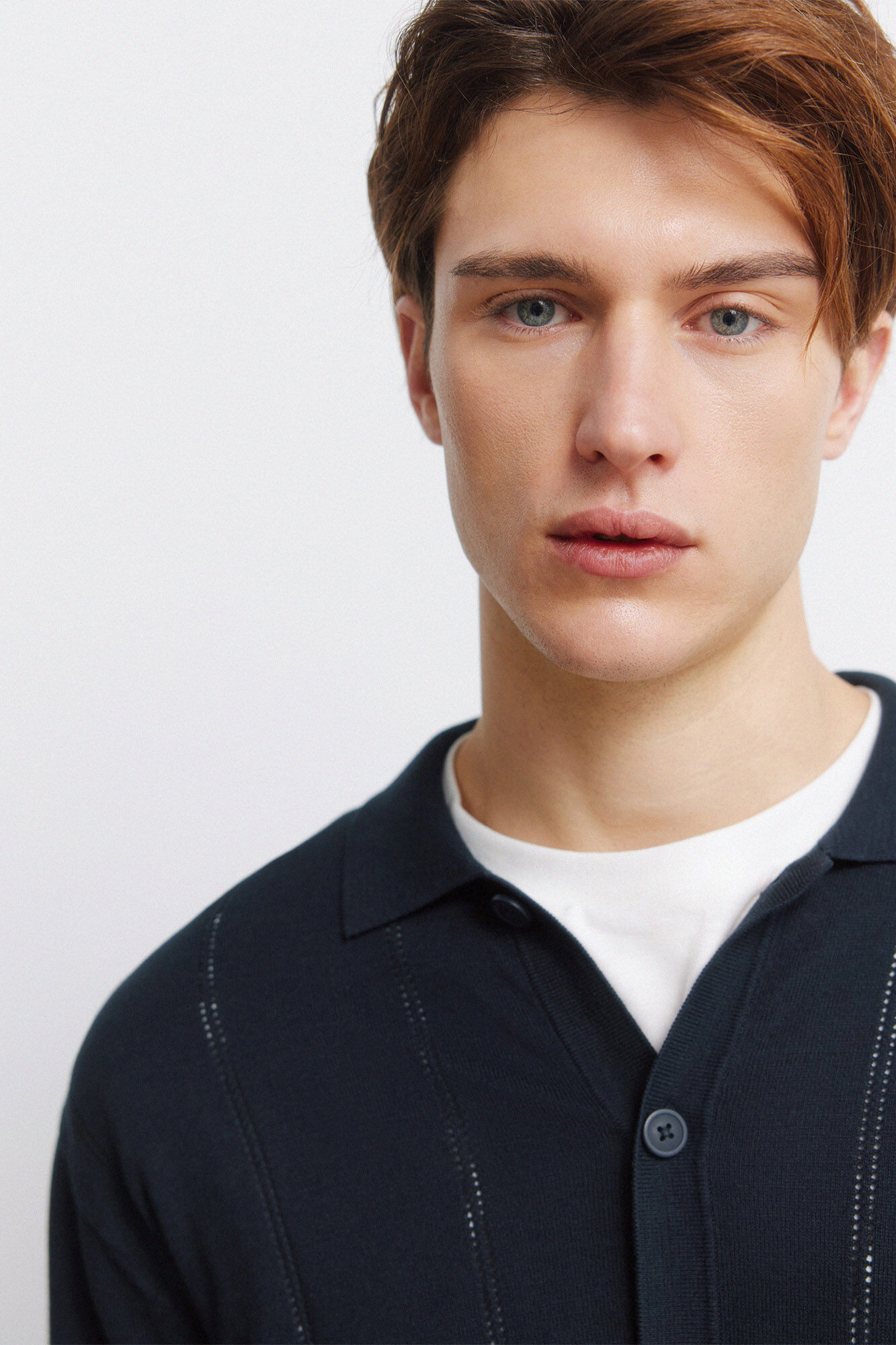 Springfield Polo neck button cardigan