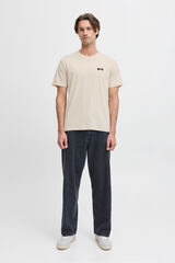 JJ REBEL Basic logo T-shirt  grey