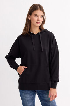 Inside Sweatshirt com bolso canguru e