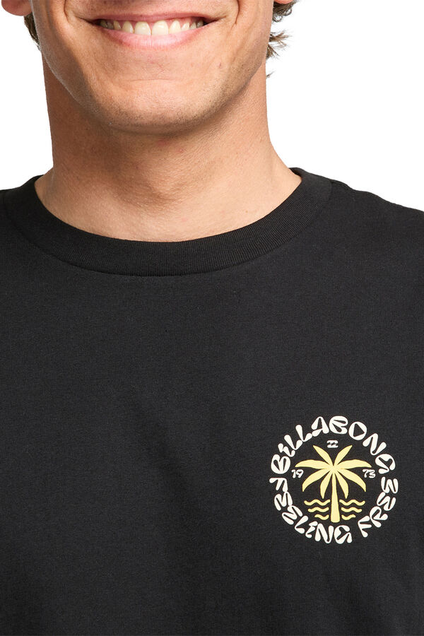 Billabong Stacked Arch - for men T-shirt Crna