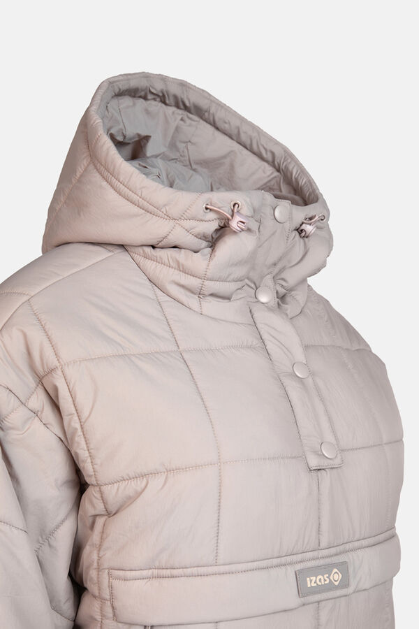 Izas Peron kangaroo coat pink