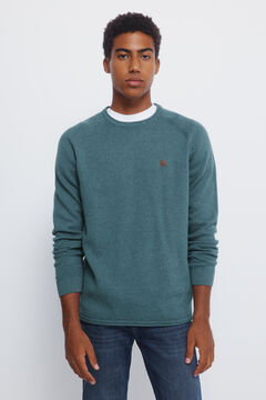 Springfield Jersey liso cuello rulo