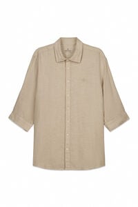 Springfield Linen viscose 3/4 sleeve shirt