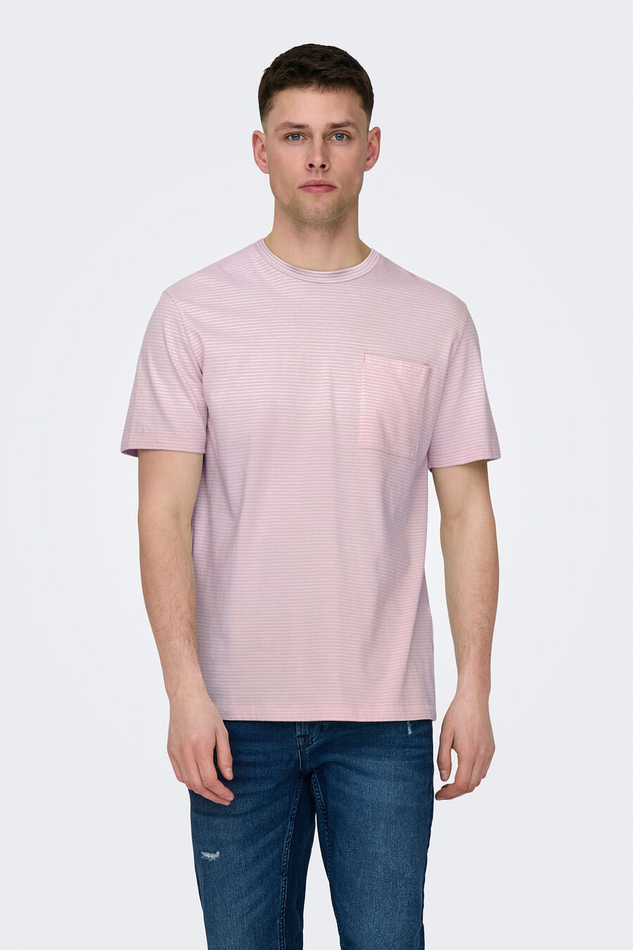 Camiseta manga corta bolsillo