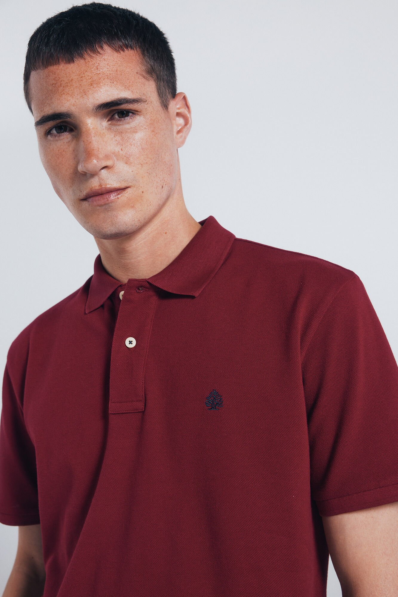 Springfield Essential regular fit piqu&eacute; polo shirt