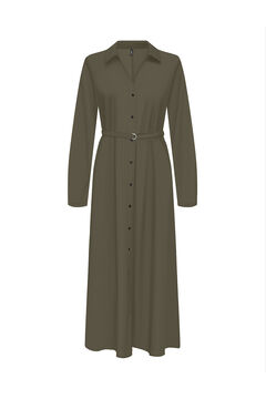 Only Vestido largo camisero