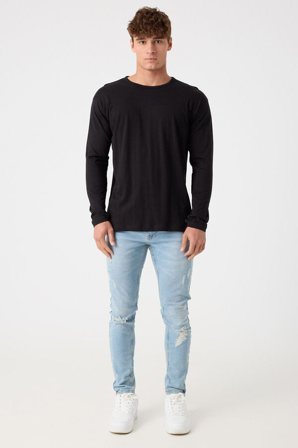 Springfield Camiseta Básica Colores negro