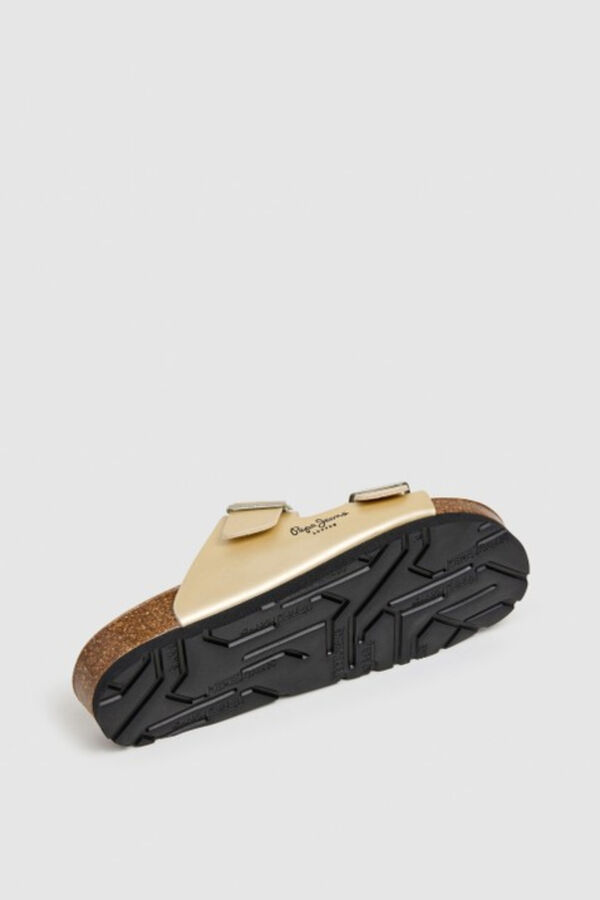 Pepe Jeans Buckle anatomical sandals printed