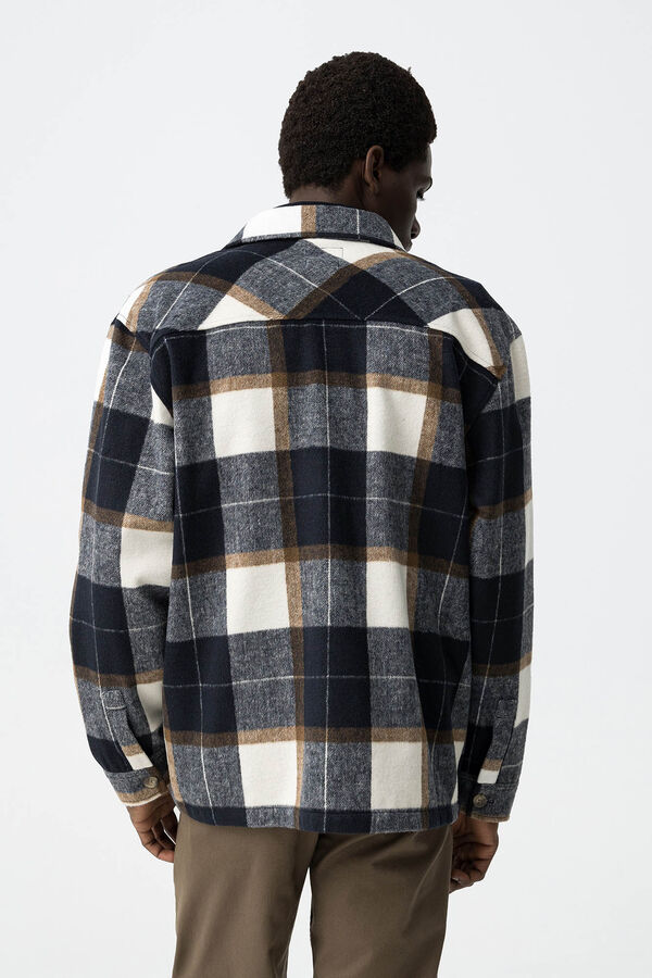 Tiffosi &Uuml;bergro&szlig;es Hemd Blau