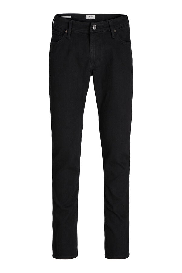 JJ REBEL Jeans slim fit cl&aacute;sico negro