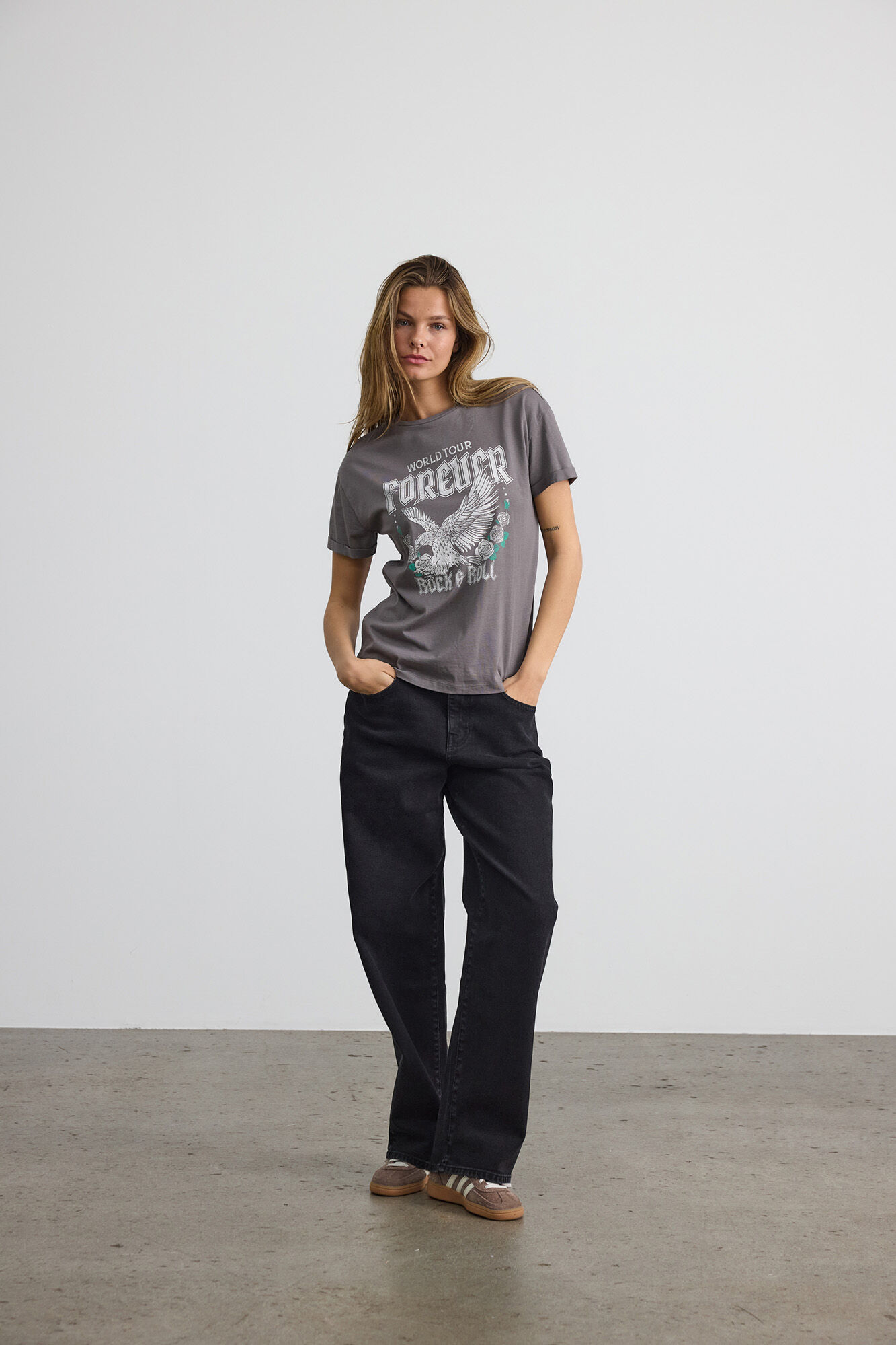 Noisy May T-shirt print frontal