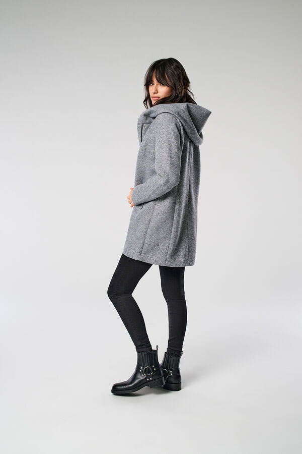 Only Midi - Mantel  Grau