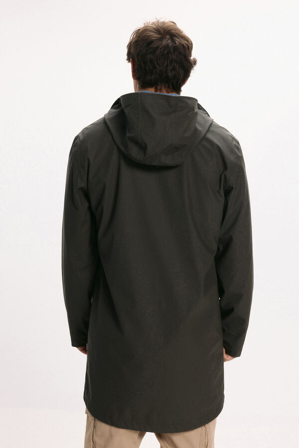 Only & Sons Chubasquero con capucha gris