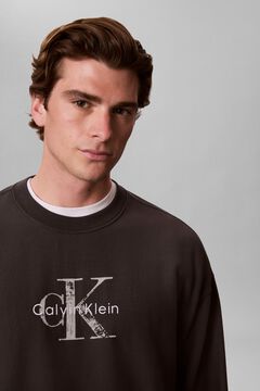 CK Jeans Sudadera de cuello redondo