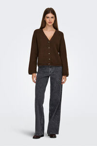 Only Strickjacke mit Kn&ouml;pfe