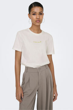 Only Camiseta texto frontal