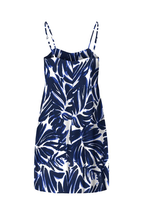 Only Short strap dress blue