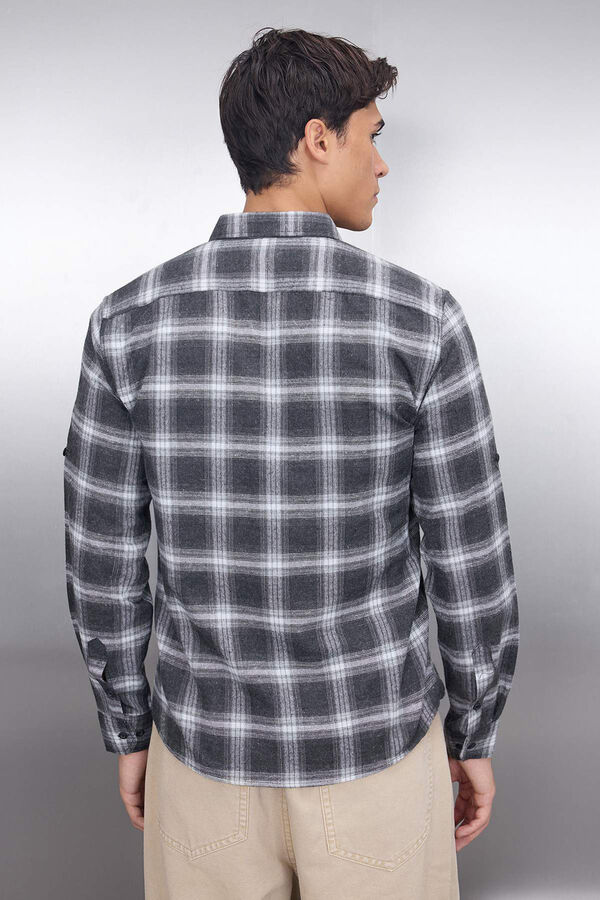 Trendyol Camisa de le&ntilde;ador gris