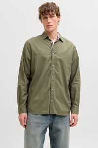 Jack & Jones Camisa manga larga de algod&oacute;n