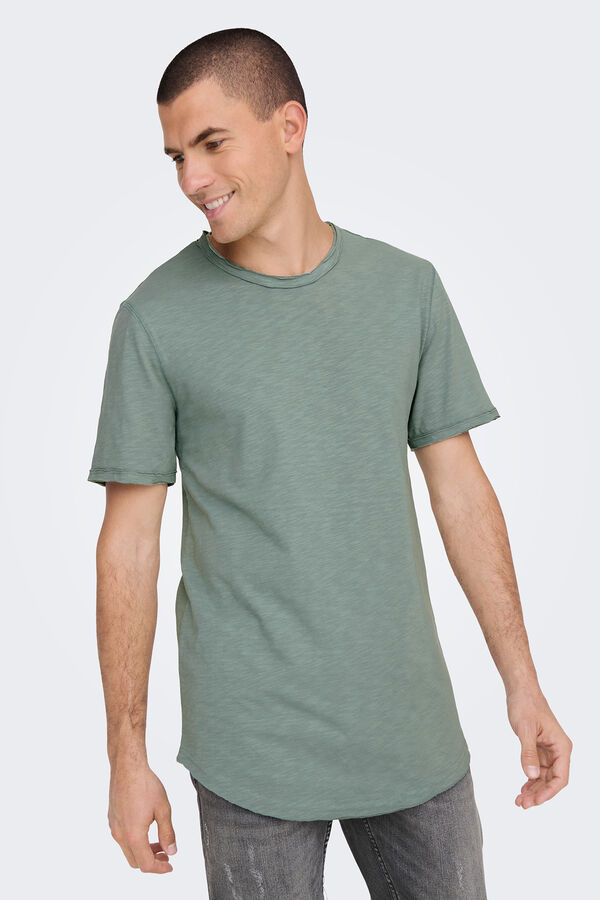 Springfield Short-sleeved T-shirt zöld